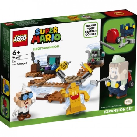 LEGO Super Mario Luigi`s Mansion Lab and Poltergust (71397)