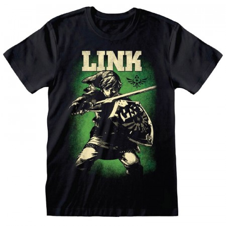 Nintendo Zelda Link t-skjorte str S