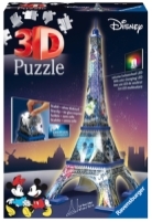 3D Puzzle Eiffeltårnet m/lys