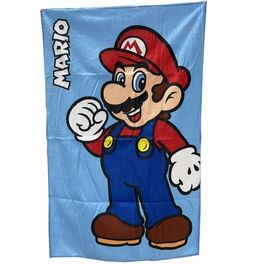 Lite håndkle med Mario motiv
